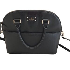 Kate Spade  Convertible Handbag Purse Grove Street Carli Bag Pebbled Leather